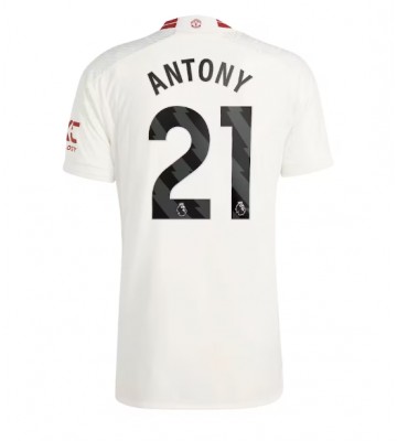 Manchester United Antony #21 Tredjetröja 2023-24 Kortärmad